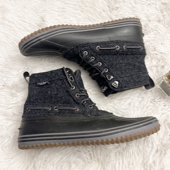 Sperry Men’s huntington wool water resistant duck rain boot size 10 - Picture 4 of 6